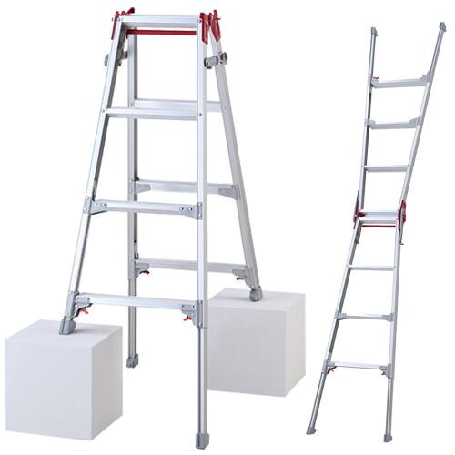 伸縮脚立 はしご兼用ロングタイプ 4尺 RYZ-12d ハセガワ（長谷川工業）