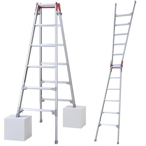 伸縮脚立 はしご兼用ロングタイプ 6尺 RYZ-18d ハセガワ（長谷川工業）