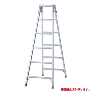はしご兼用脚立 5尺(天板高1.4m) 梯子長2.94m 軽量アルミ製 RC-15c ハセガワ（長谷川工業）