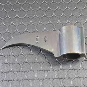 鳶口 タタキ付鳶寸4 内径42mm×全長約220mm 頭のみ 山林道具
