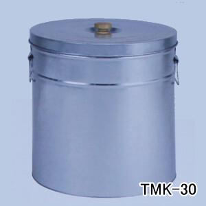 トタン丸型米びつ TMK-30 三和金属 30kg｜oasisu