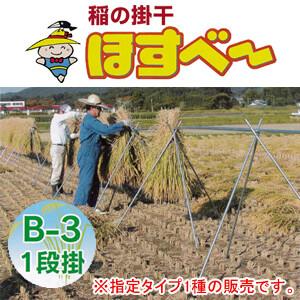 稲の掛け干し台（鉄パイプ）