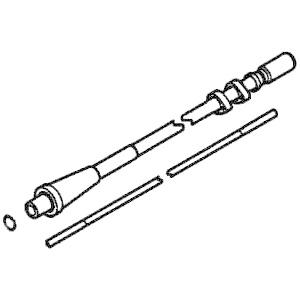 フレキシャフトアッセンA(フレキシブルシャフト軸+ライナー) 背負式刈払機 URP262-三菱TB2...