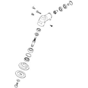 ギアケースアッセンF 肩掛式刈払機 BC2711EZ/BC2711-TKEZ用 Zenoah(ゼノア...