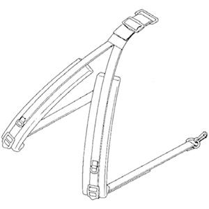 背負いバンドC 共立(kioritz) 背負式刈払機 RMA2611/RMA2611LC用