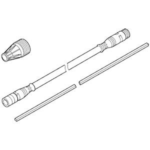 フレキシャフトアッセン(フレキシブルシャフト軸+ライナー) マキタ