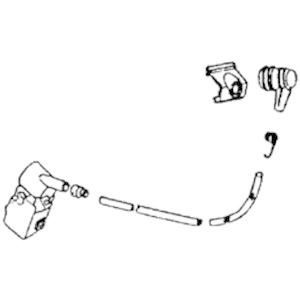 イグニッションコイルアッセンCC チェンソー G451/G451P/G451H用 Zenoah(ゼノ...