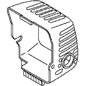 マフラカバーE 共立(kioritz) ミニ動噴 SHRE500/SHRE500B/SHRE500G用 やまびこ