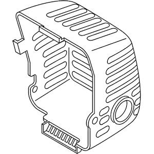マフラカバーF 共立(kioritz) ミニ動噴 SHR606用 やまびこ