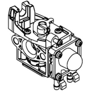 ダイヤフラムキャブレタB2 共立(kioritz) 肩掛式刈払機 SRE2620LH/SRE2620LHT/SRE2620LHTA-15/SRE2620LHTA-30/SRE2620LT用 やまびこ