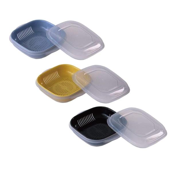 アンドエヌイー(&amp;NE) 冷凍ご飯をふっくら解凍 レフラ recopo ブラック イエロー ブルー ...