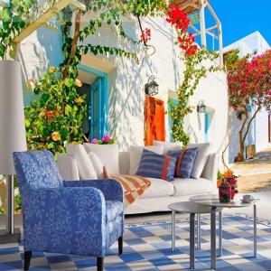 おしゃれ壁紙カーテンのペンギン堂 サントリーニ島 壁紙 Yahoo ショッピング