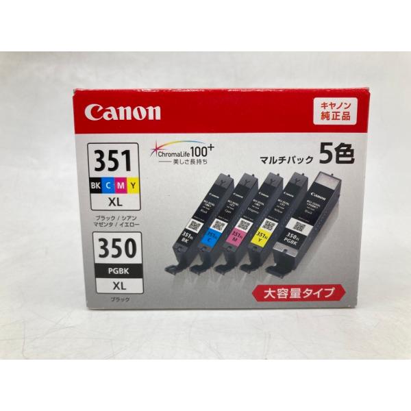 Canon BCI-351XL+350XL/5MP 5色マルチパック 大容量 純正インクカートリッジ...