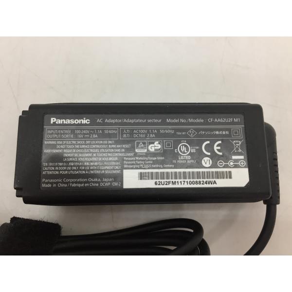 中古 Panasonic 純正 ACアダプター CF-AA62U2F M1 CF-XZ専用 メガネケ...