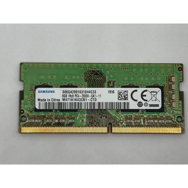 【Samsung】2枚セット DDR4 2666 PC4 21300 8GBモジュール ノートPC用...