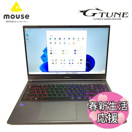 マウスコンピューター G-TUNE E5-165-TGLAB ゲーミングノートPC Core i7-...