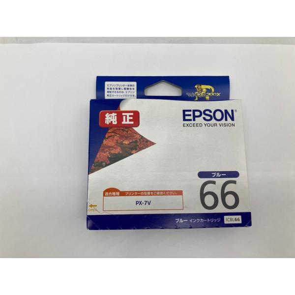 EPSON ICBL66 ブルー 純正インクカートリッジ アウトレット 期限切れ 未使用 未開封