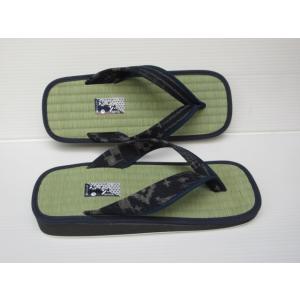 日本製 柄はお任せ たたみ タタミ ハナオ カリプソ サンダル ヨシオカ  1165 紳士 メンズ ...