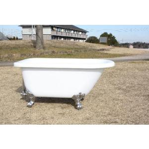 猫足バスタブ 浴槽 バスタブ 浴槽 置き型 幅1350 猫足バスタブ