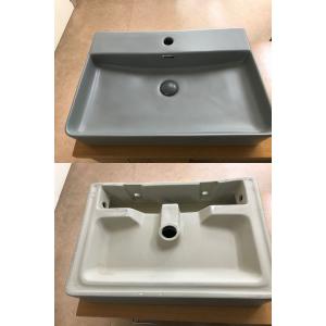 洗面ボウル 陶器 洗面ボール 角型手洗器 手洗...の詳細画像3