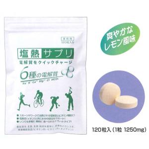 栄養機能食品　塩熱サプリ (業務用１袋120粒入り)　熱中症対策商品｜obari