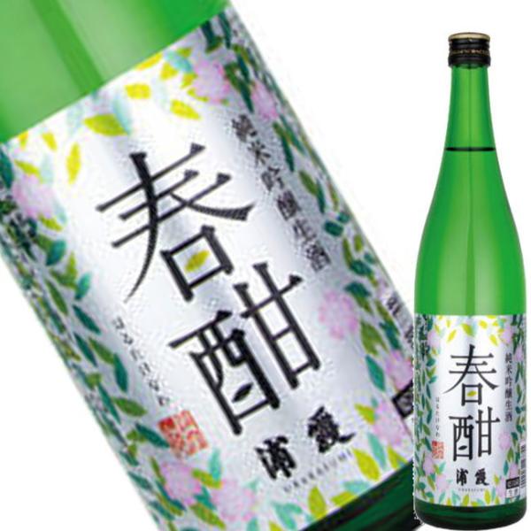 浦霞 春酣 はるたけなわ 純米吟醸生酒 720ml