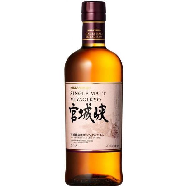 ニッカウイスキー　シングルモルト宮城峡 700ml 45度　