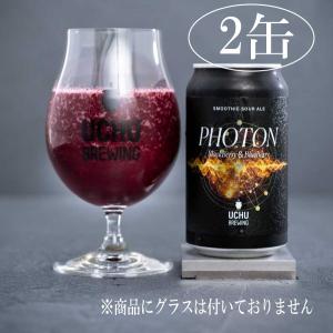 うちゅうブルーイング　PHOTON BlackBerry＆BlueBerry  350ml 2缶　