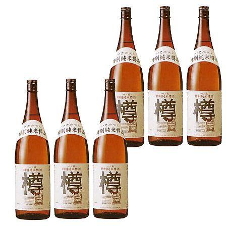 一ノ蔵　特別純米 樽酒　1800ml 6本 送料無料　(日本酒 宮城県産地酒)