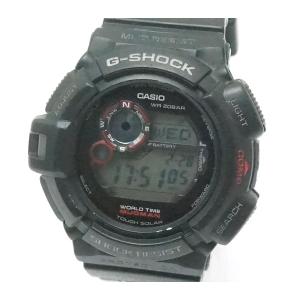 中古 良品 CASIO カシオ G-Shock Gショック マッドマスター メンズ 腕時計 タフソーラー G-9300｜obatays