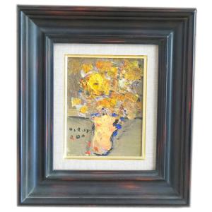 中古 美品 油彩画 東郷青児 婦人像 3号 : オバタ質店オンラインストア