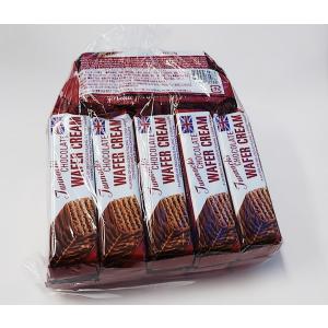ターノックチョコレートワイファークリーム TUNNOCK'S CHOCOLATE WAFER CREAMS 24g×20個入【※宅急便代ご確認ください【冷蔵便・送料別】