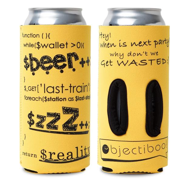 通せるクージー 500  "JOURNEY" イエロー by Objectiboo!（オブジェクティ...