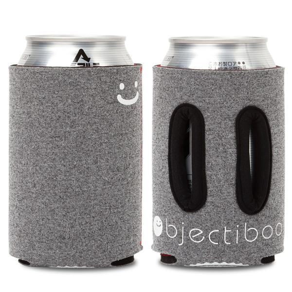 通せるクージー 350R "LOOK UP" ヘザーブラック（裏：レッド） x ブラック by Ob...