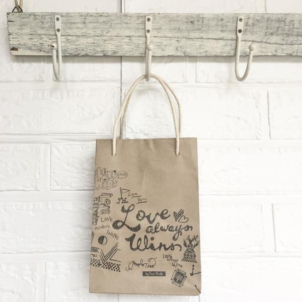 ピープルツリー 手提げ袋S