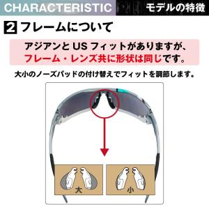 オークリー アクセサリー ノーズパッド キット...の詳細画像2