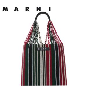 MARNI（マルニ） マルニフラワーカフェ ハンモックバッグ ストライプ