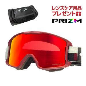 オークリー スノーゴーグル ラインマイナー S ユニバーサルフィット oo7095-18 OAKLEY LINE MINER S  純正ゴーグルケース付き レンズカバープレゼント｜oblige