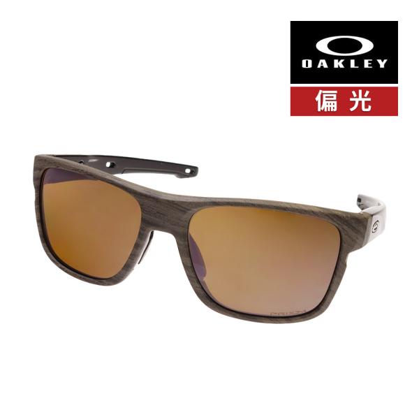 オークリー クロスレンジ oo9361-0757 ハイブリッジフィット サングラス 偏光レンズ プリ...