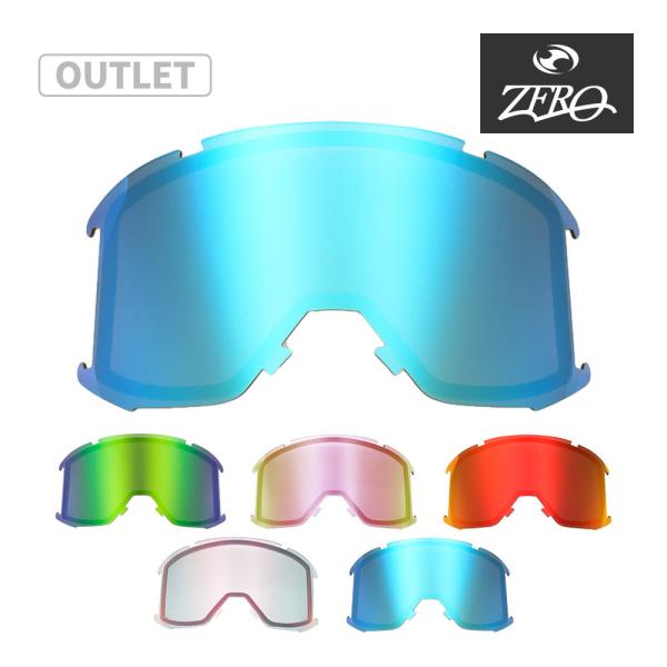 【訳あり】 スミス ゴーグル 交換レンズ SQUAD LENS ZERO TECH BASE製 互換...
