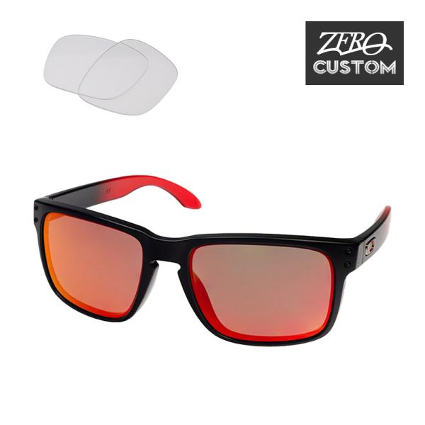 オークリー + ZERO 当店独自カスタム ホルブルック スタンダードフィット サングラス ozcs...