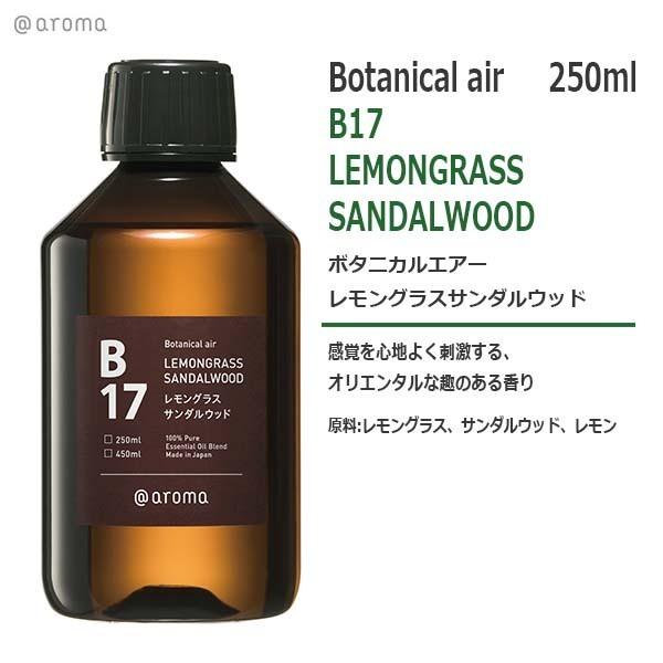 B17 ボタニカルエアー  レモングラスサンダルウッド 250ml