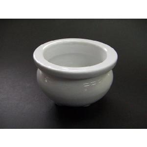 香炉 白 3.5寸 陶器 線香立 : 注文の多い仏具屋さん - 通販 - Yahoo