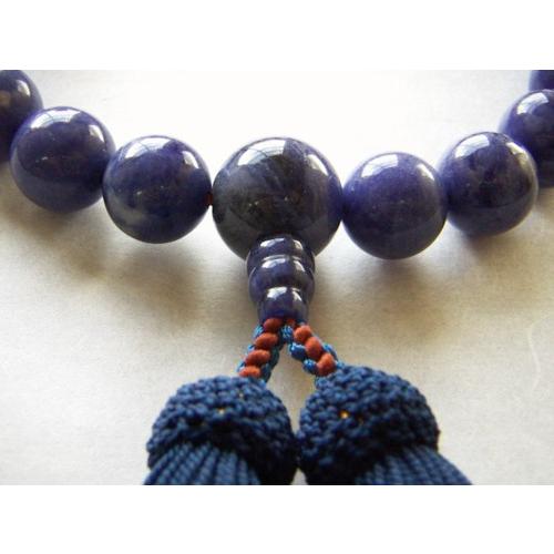 ソーダライト 男性 数珠 念珠 葬儀 法要 墓参り