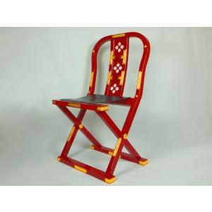 仏壇屋 滝田商店 本曲録 朱塗り（寺院用椅子）（寺院用仏具） : 仏壇