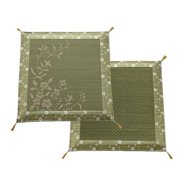 座布団 法事 お坊さん イ草座布団 お茶染め 茶仙利休 井草 夏用座布団 イグサ座布団 寺用座布団 ...