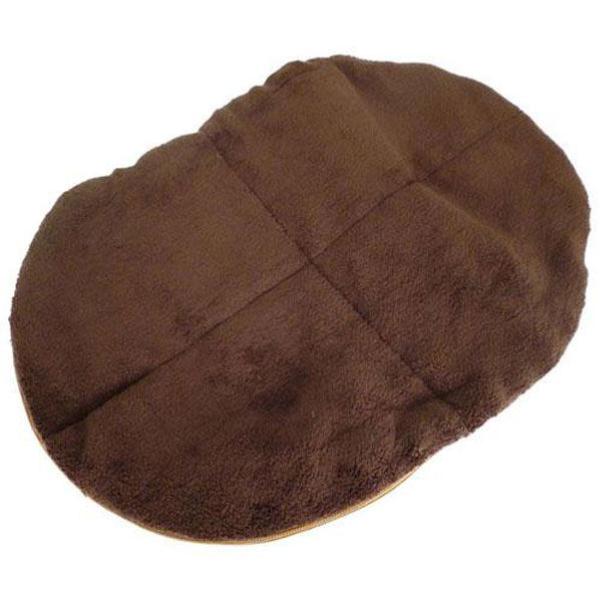 マルカ 湯たんぽ カバー ブラウン ファスナー式 モコモコ 保温 湯たんぽ カバー 袋 あったかグッ...