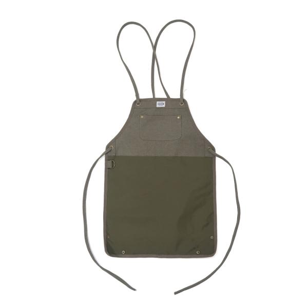 POST GENERAL お世話 エプロン オリーブ ブラウン エプロン ペット お世話用品 ブラッ...