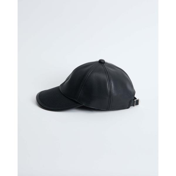 La Maison de Lyllis メゾンドリリス HAZE TANNCAP レザー ロングビル...