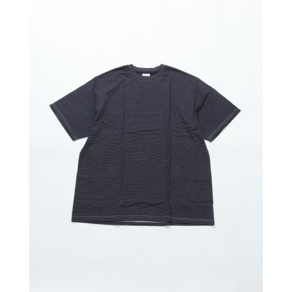 Yonetomi ヨネトミ  GARMENT DYED BORDER T-SHIRT (Short ...